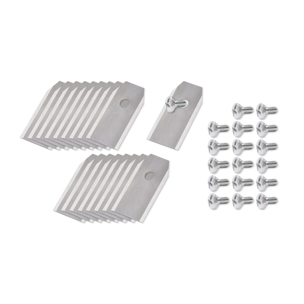 T Terre Robotic Lawn Mower Blades 18 Pack Husqvarna Automower Gardena Sileno McCulloch ROB Compatible, 18PK 43-HUS-1530-18 - main